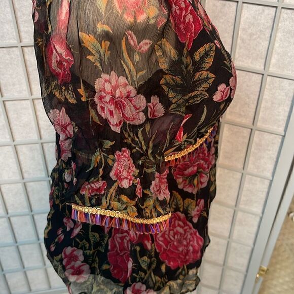 Anthropologie Flowered Blouse, Women’s Size Small - Picture 3 of 7